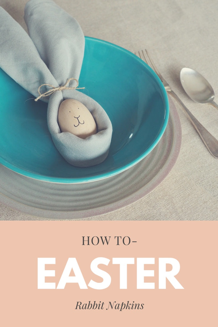 How to- Easter Bunny Napkin