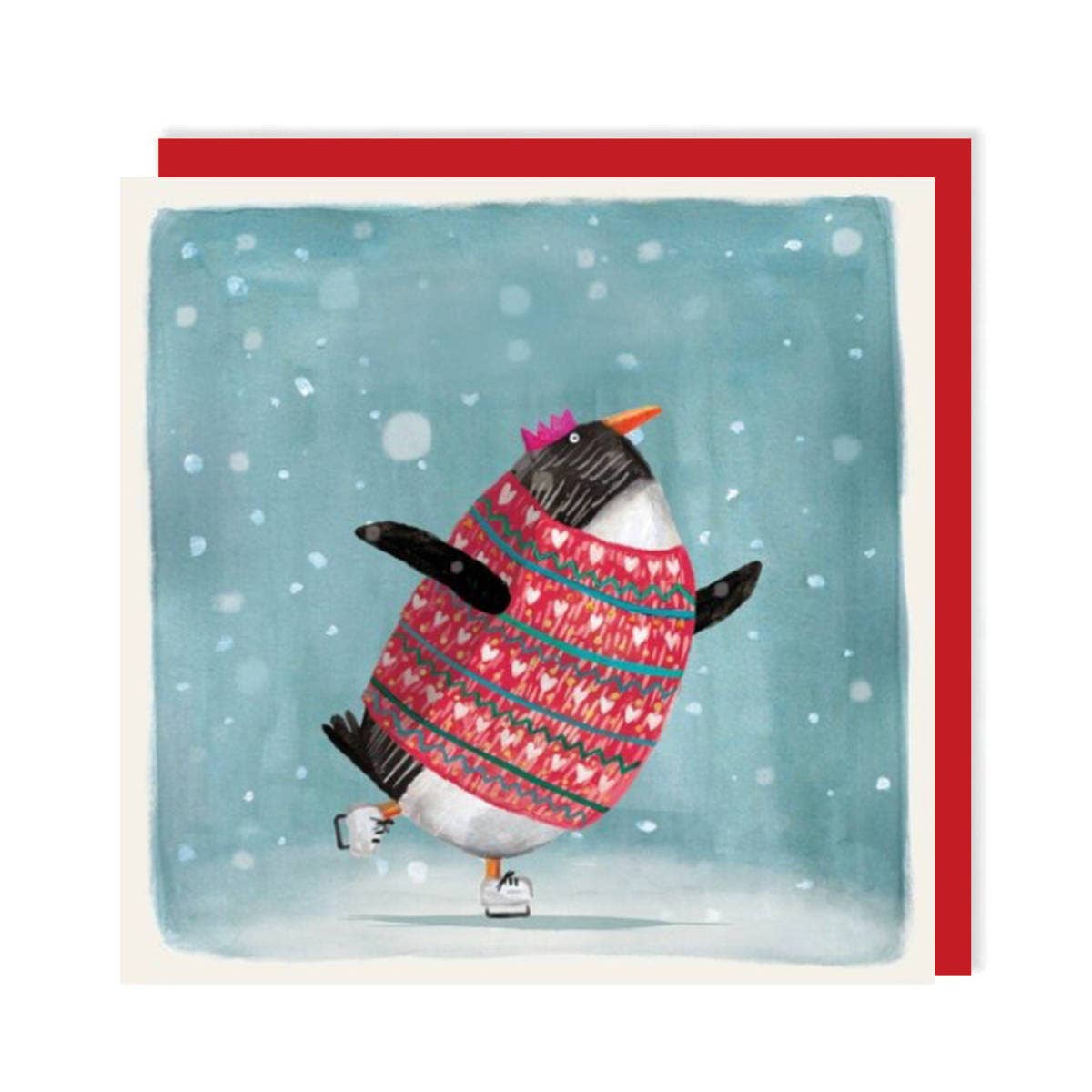 Penguin Christmas Card