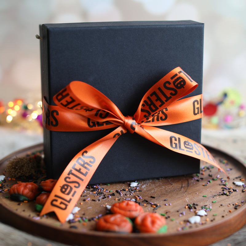 Spooky Candle and Match Pot Set