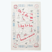 Seaside Tea Towel