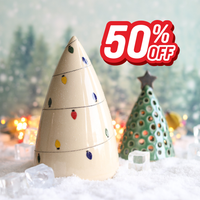 Lights Ceramic Christmas Tree Decoration