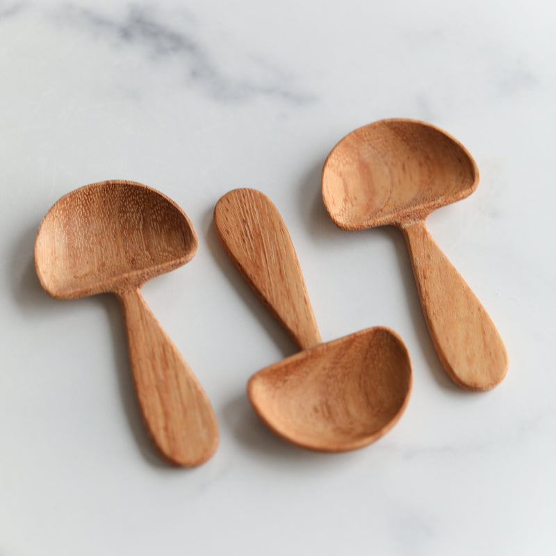 Wooden Mushroom Spoon/ Scoop
