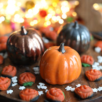 Ceramic Autumn Pumpkin Ornament
