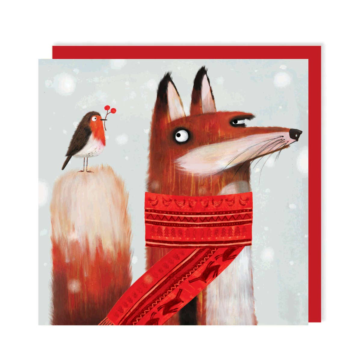 Christmas Fox Christmas Card