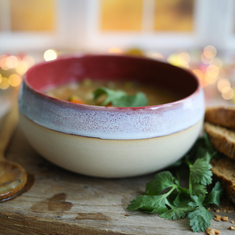 Autumn Acorn Soup Bowl