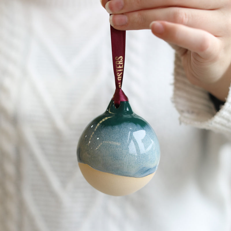 Ceramic Bauble Trio
