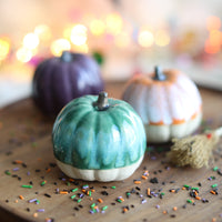 Ceramic Autumn Pumpkin Ornament