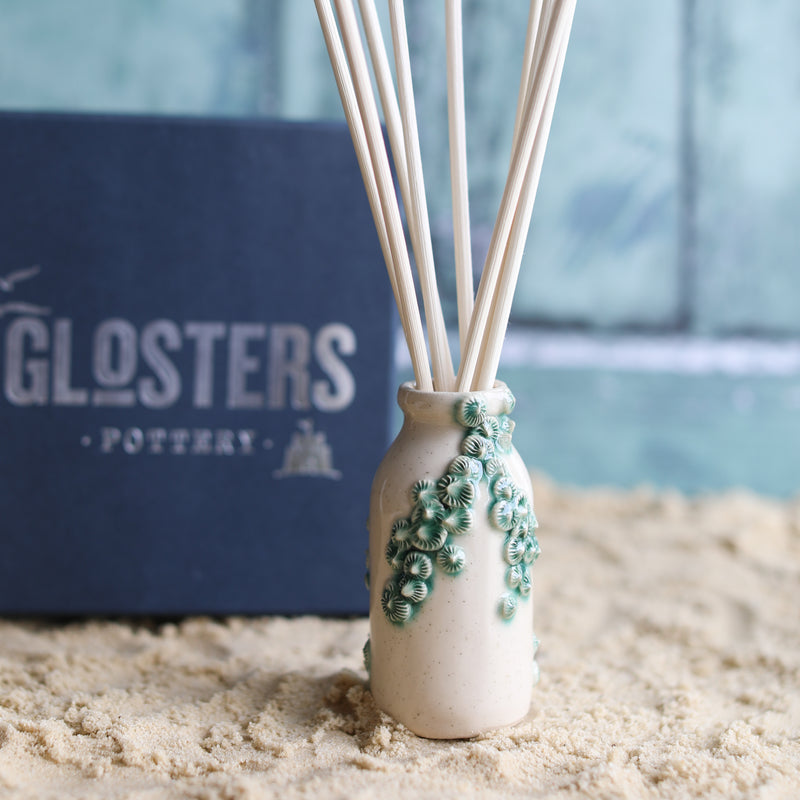 Milk Bottle with Barnacles Ceramic Reed Diffuser