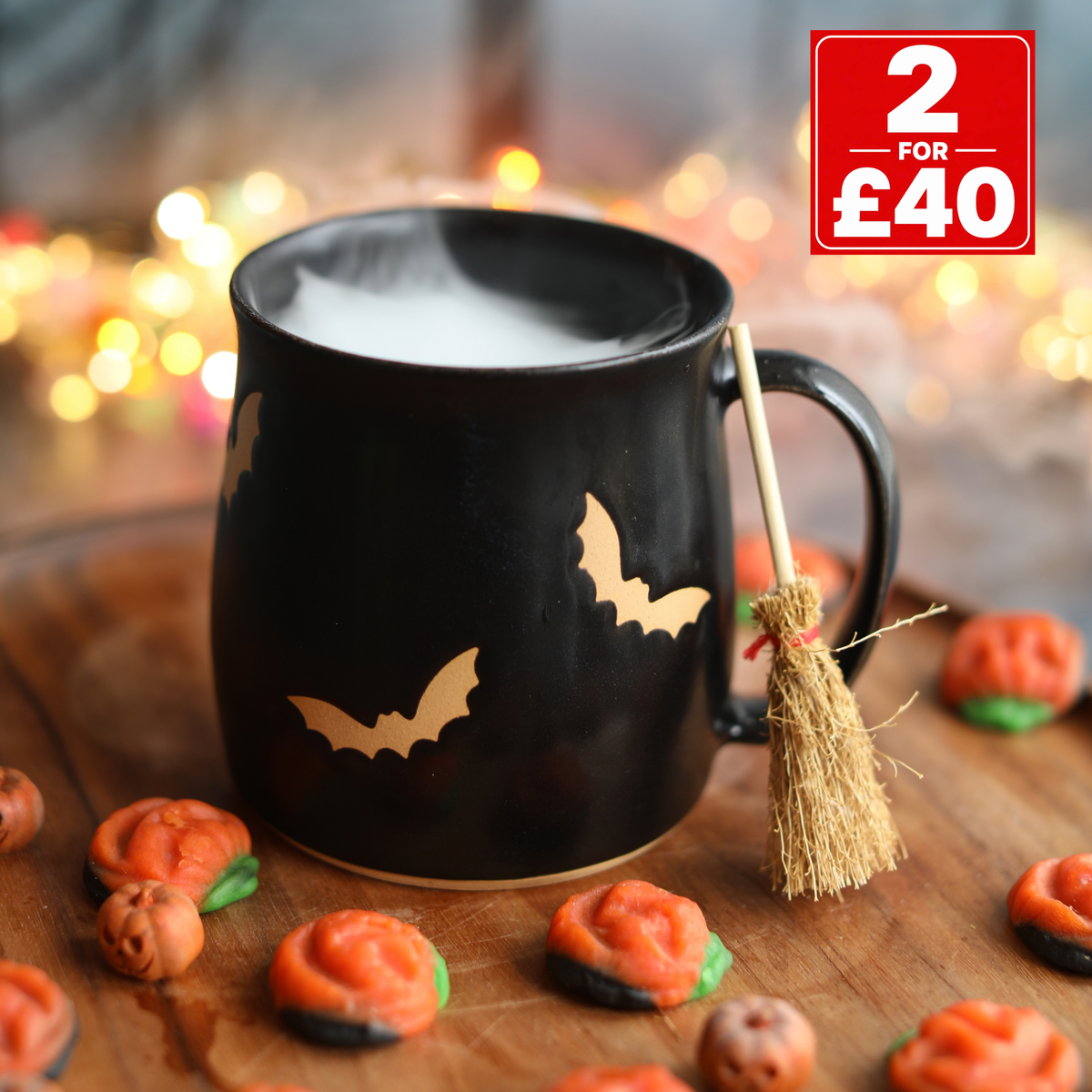 Autumn Bat Mug