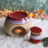 Christmas Wax Melt Burner Gift Set