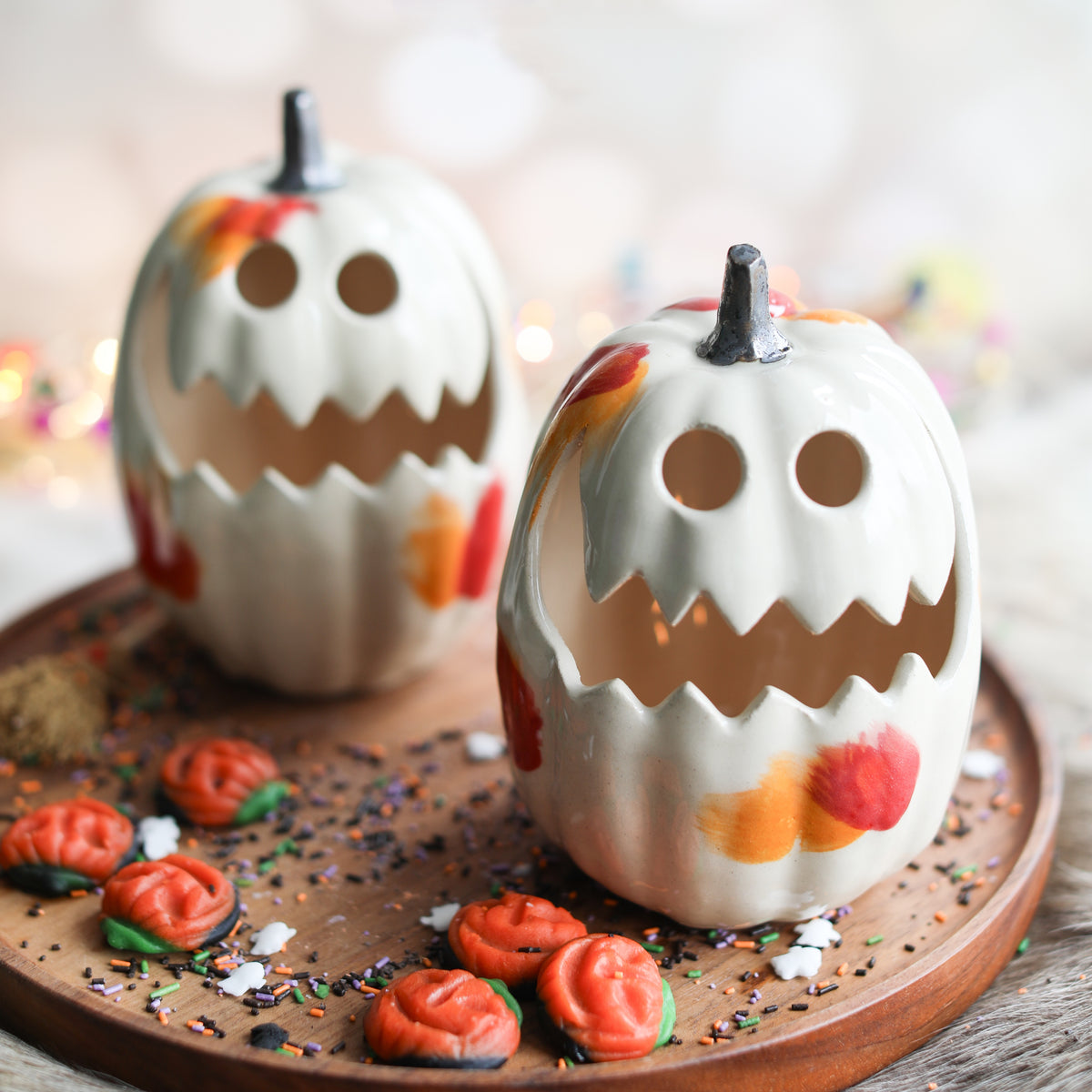 Small Steven Ceramic Pumpkin