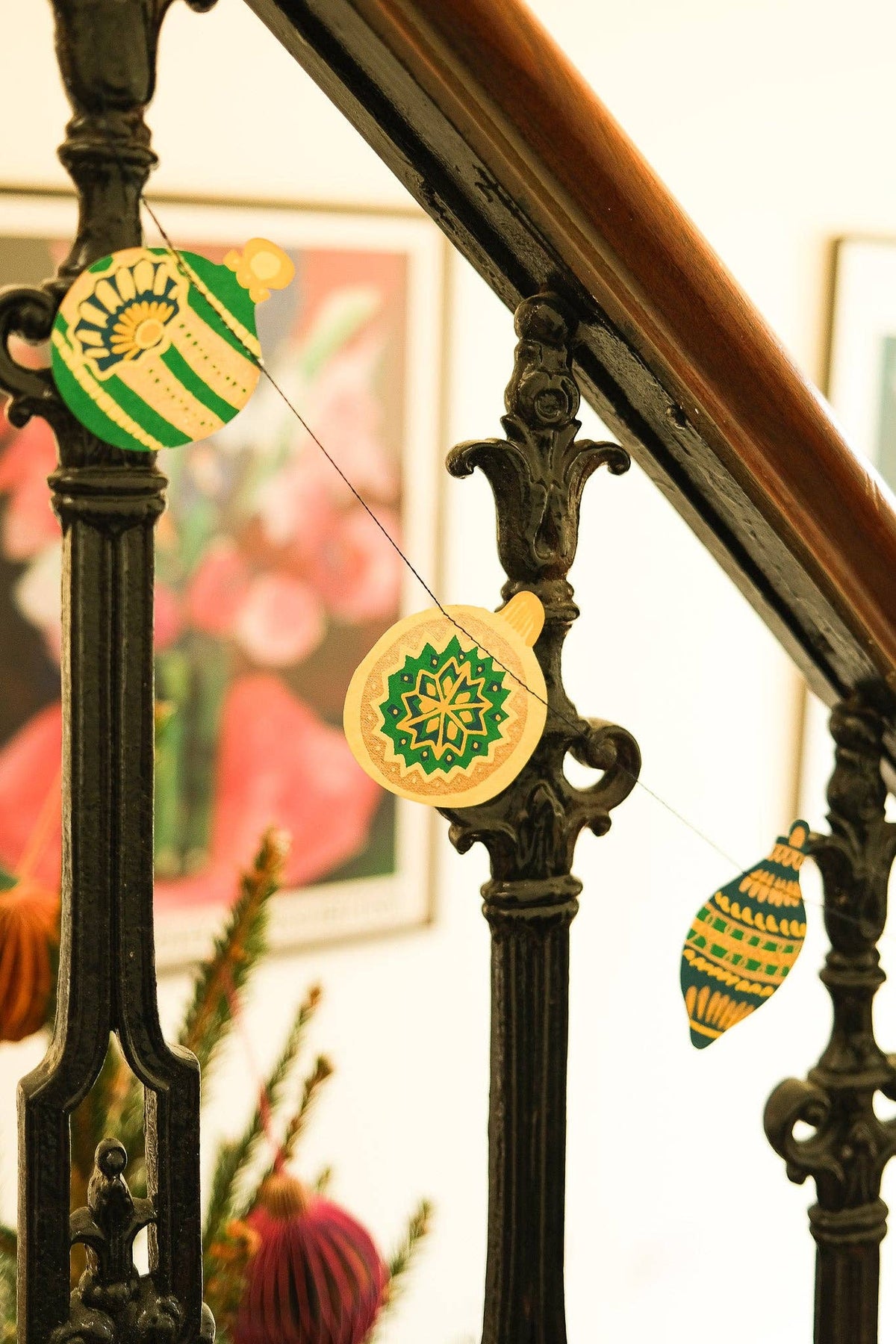 Christmas Ornaments Garland