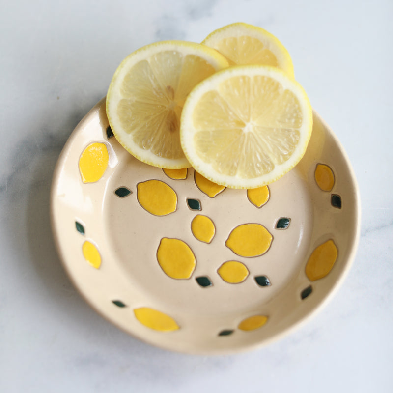 lemon mini plate from Glosters