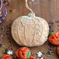 Linen Pumpkin Decoration