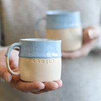 Blue Fragile mug