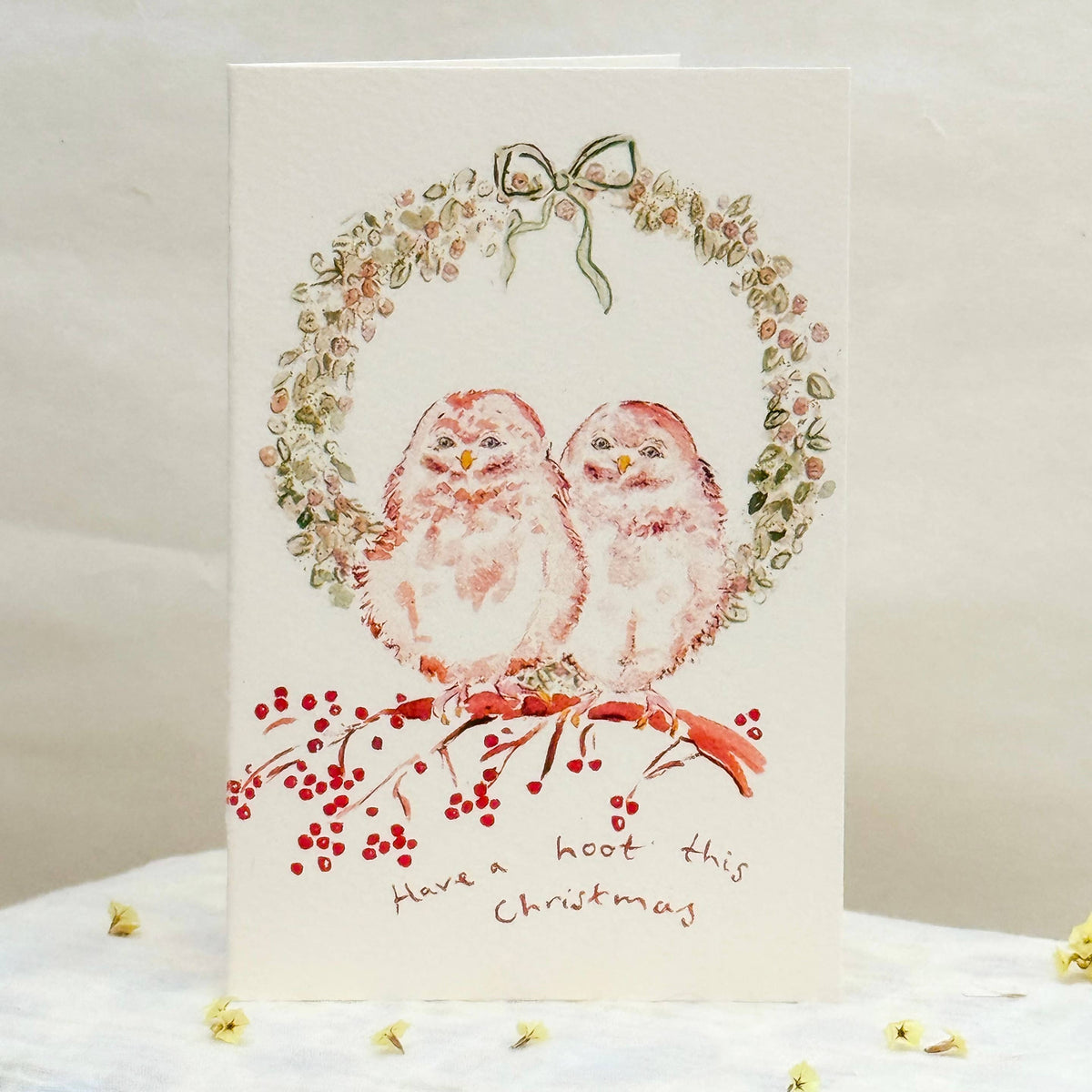 Have a hoot - Christmas card