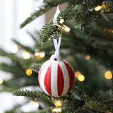 Porcelain Christmas Baubles from Glosters