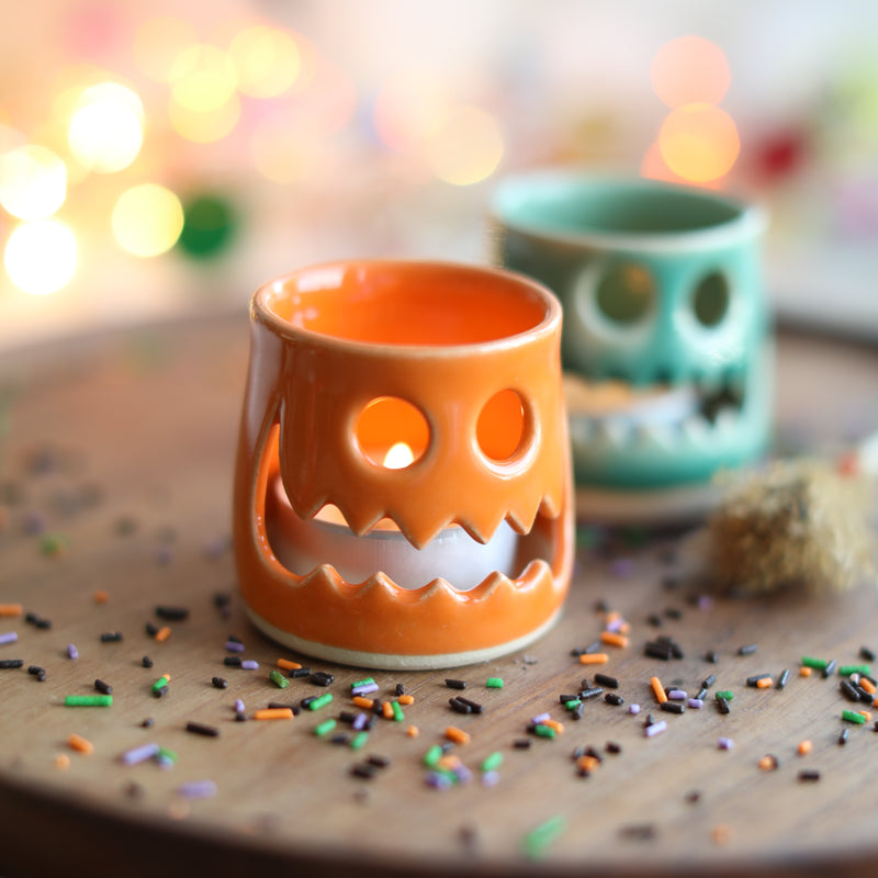 Mini Autumn Ceramic Lantern