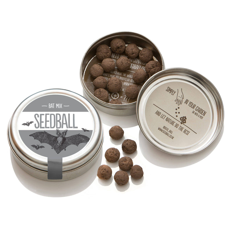 Bat Mix Seedball Tin