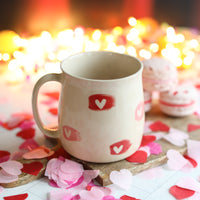 Valentines Flag muglet from Glosters