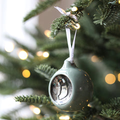 A ceramic bauble from Glosters