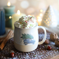 ‘Driving Home For Christmas’  Handmade Mug