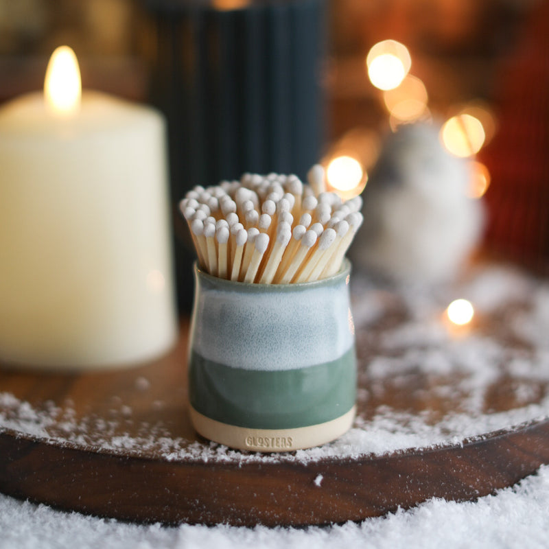 Festive Match Pots
