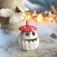 Ceramic Autumn Pumpkin Lantern - Gilbert