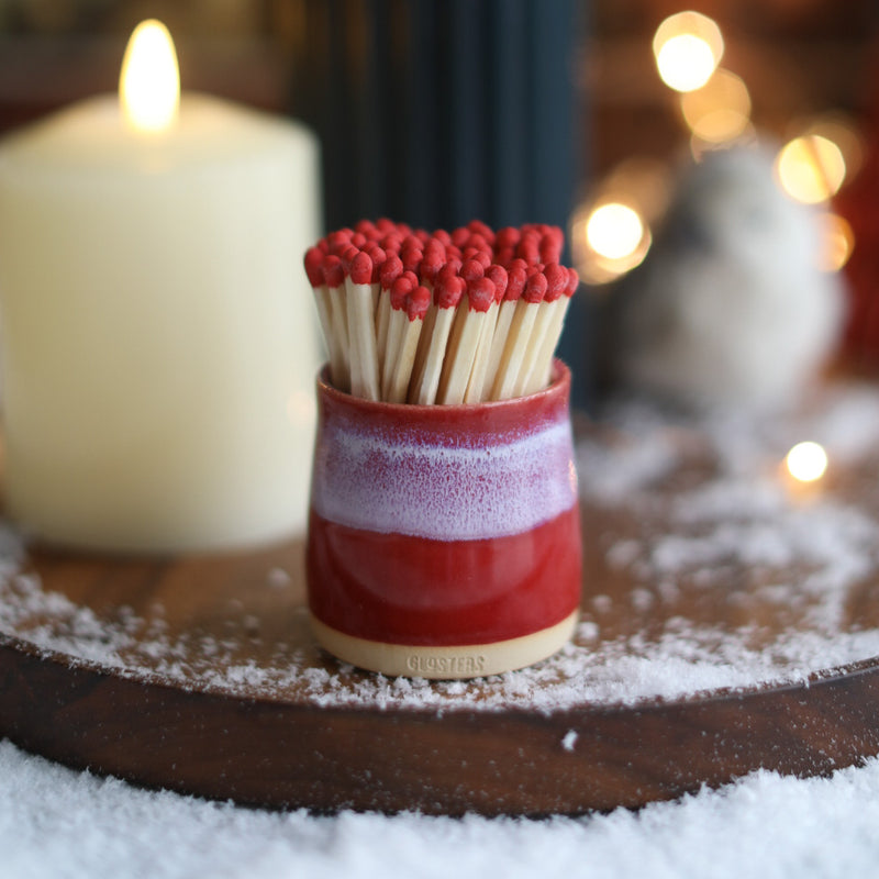 Festive Match Pots