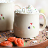 Autumn Ghost Heart Mug