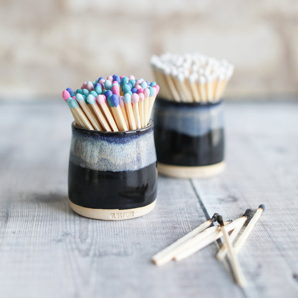 Stormy Seas Black Match Holder
