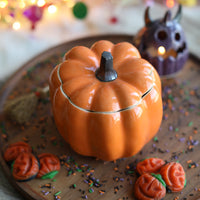 Small Ceramic Pumpkin Pot