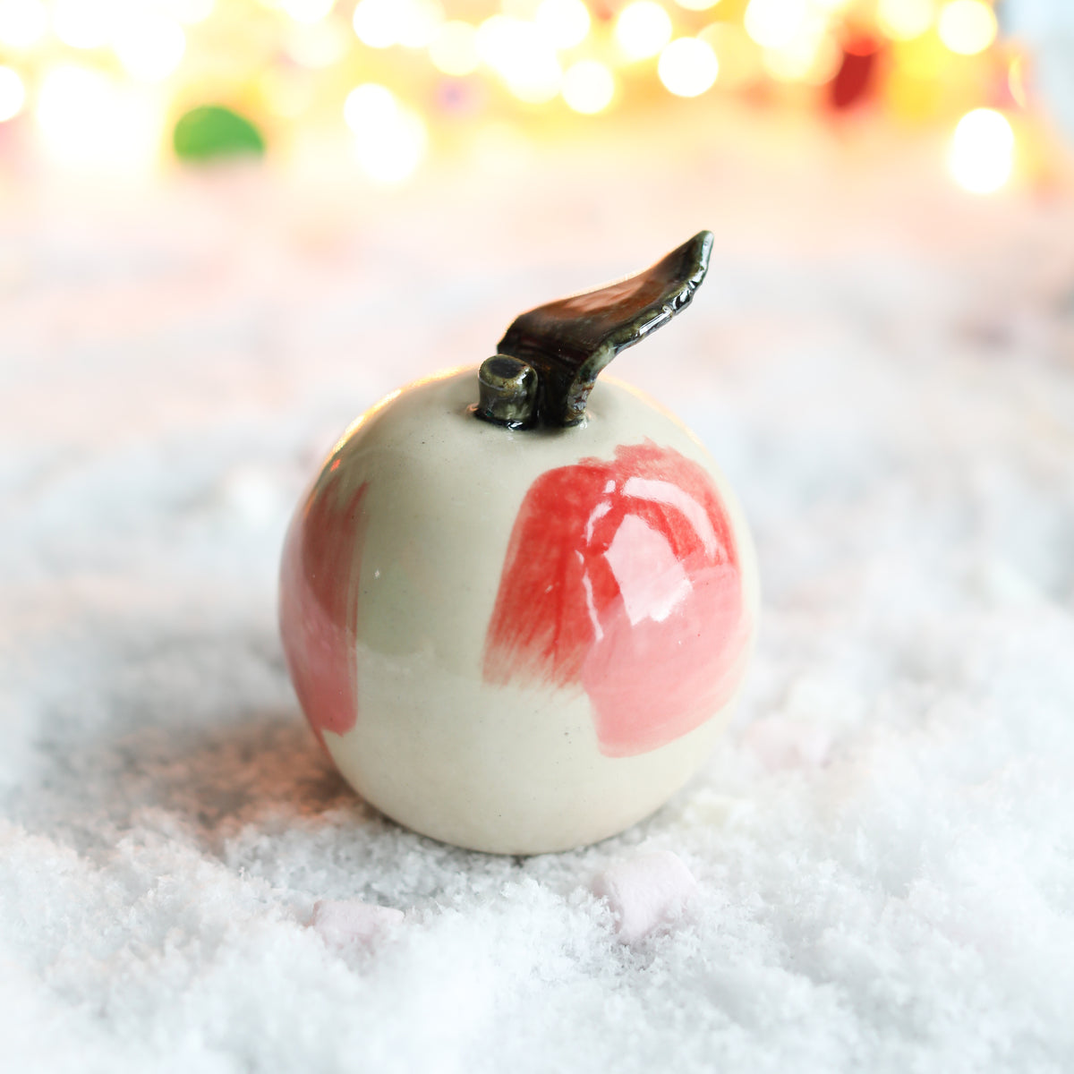 Ceramic Apple Decoration