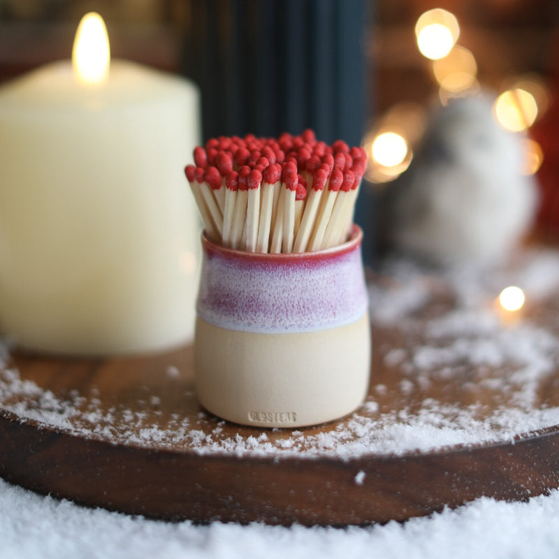 Festive Match Pots