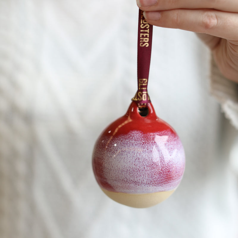 Ceramic Bauble Trio