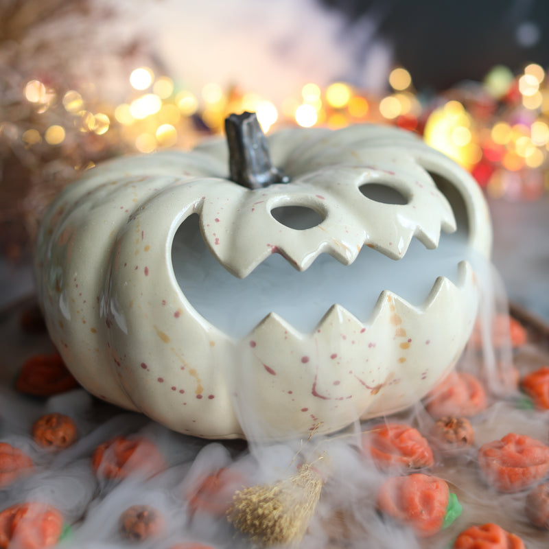 Small Jack Ceramic Pumpkin