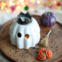 Ceramic Autumn Pumpkin Lantern - Magda