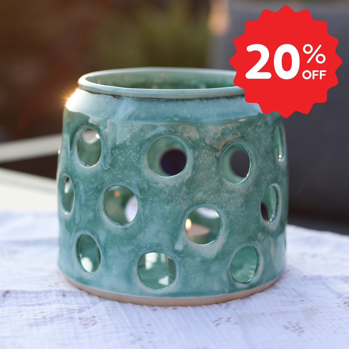 Atlantic Crock Pot Lantern