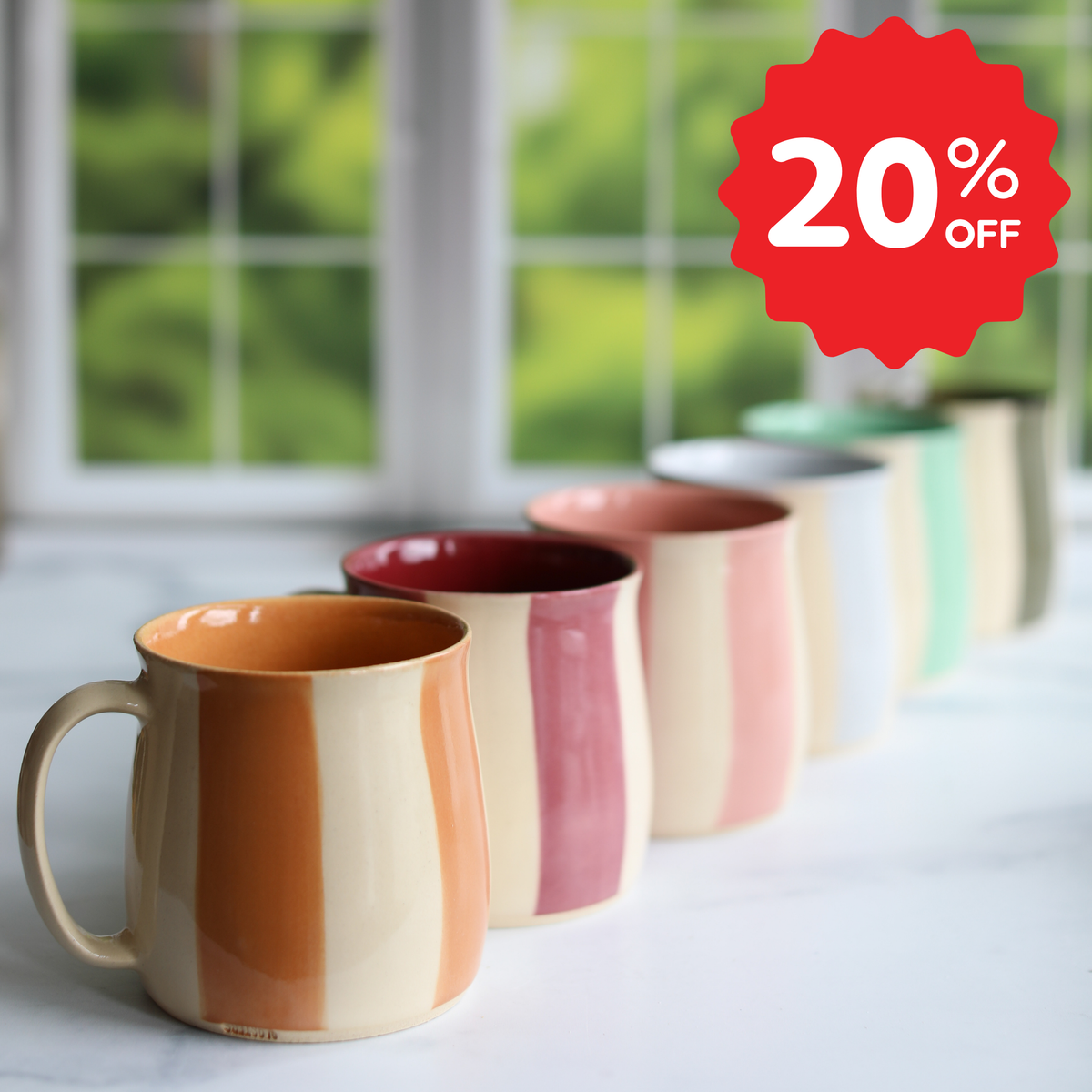 Striped Mug