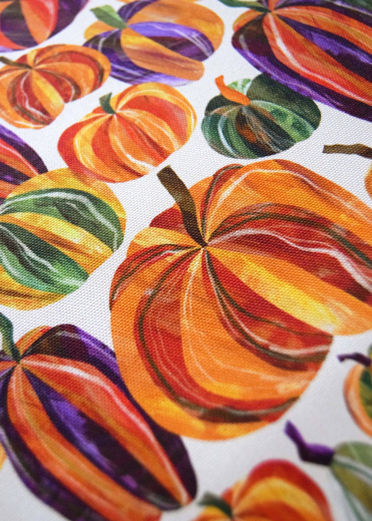 Pumpkins Tea Towel / Cotton Dish Towel / Kitchen Towel