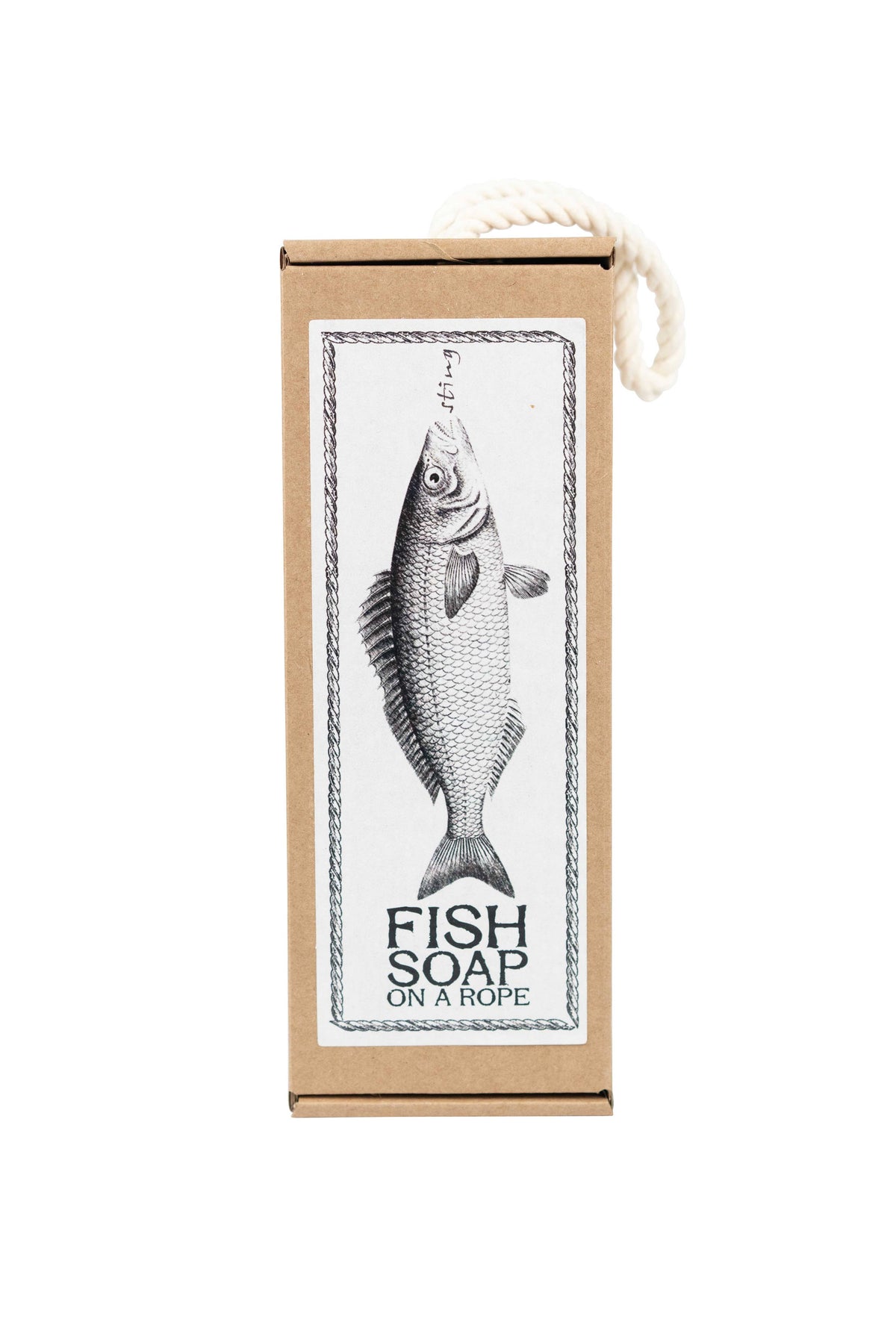 Fish on a rope soap