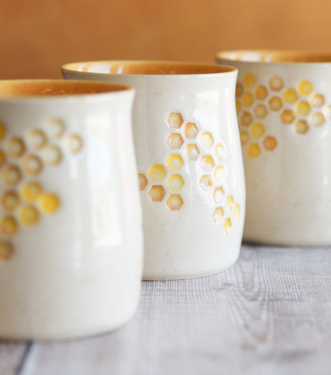 Honeycomb mug from Glosters