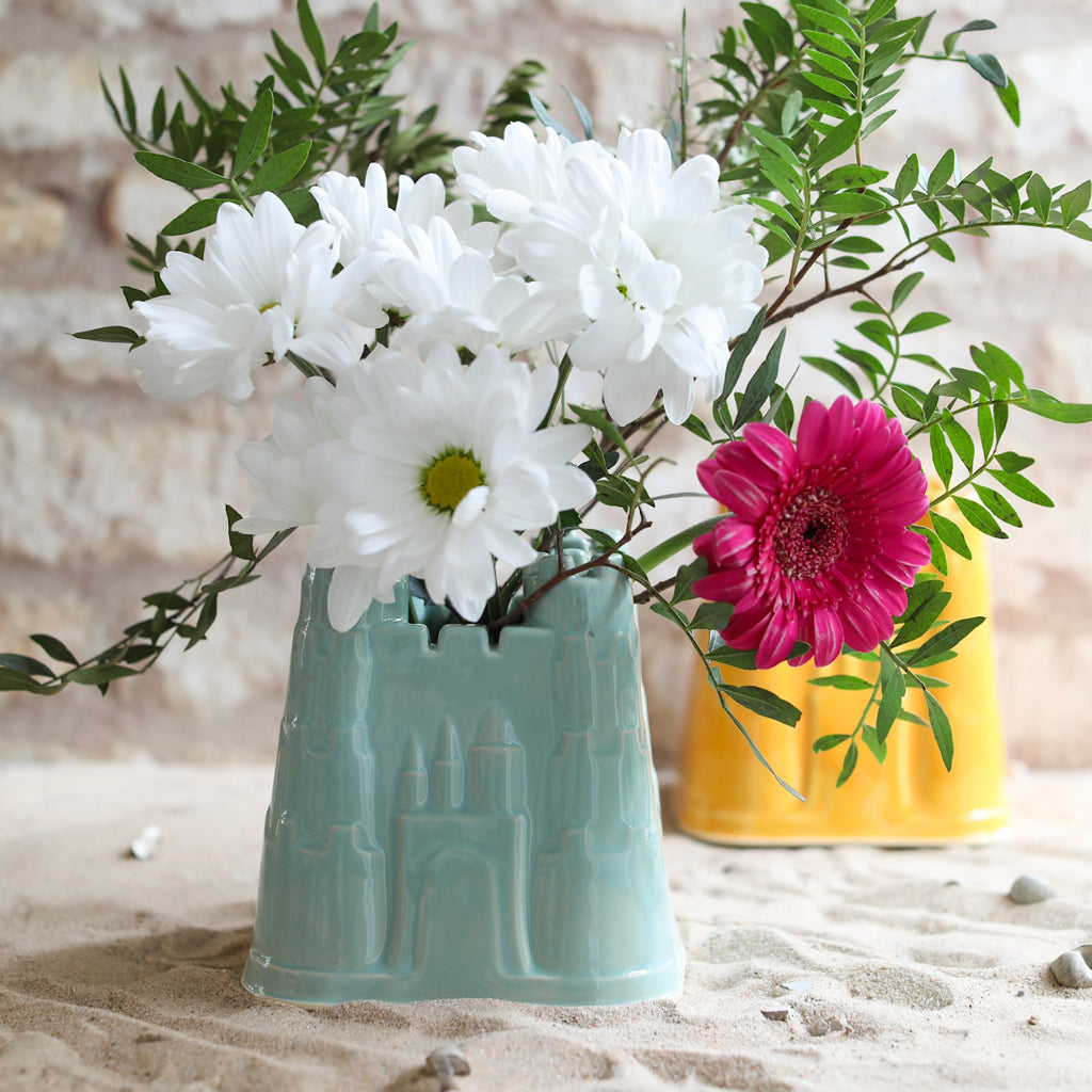Sandcastle Ceramic Vase