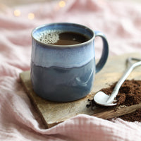 hanmdade black mug