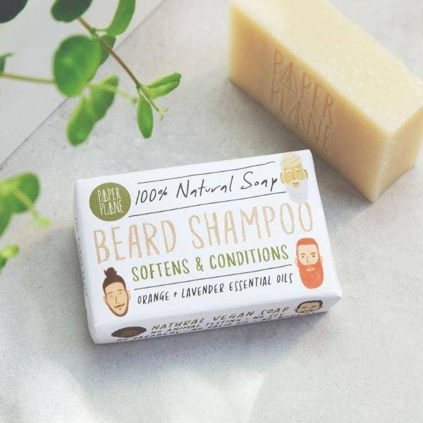Beard Shampoo -  100% Natural Vegan Solid Shampoo