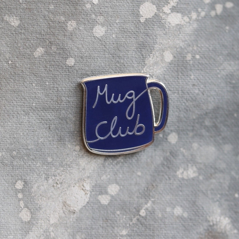 Mug pin badge