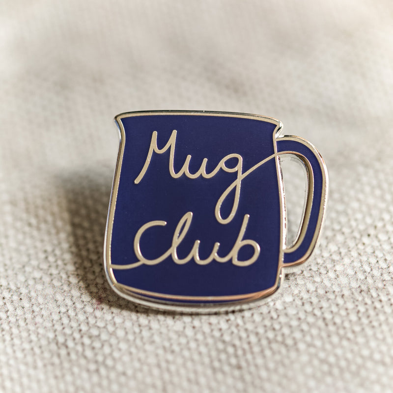 Mug pin badge